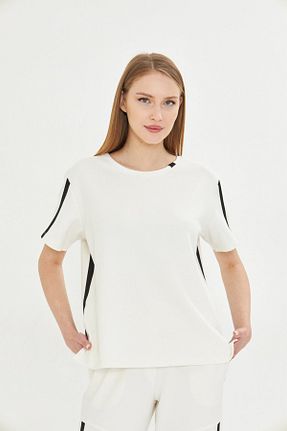 بلوز سفید زنانه رگولار LAMANTE - کد 924612346