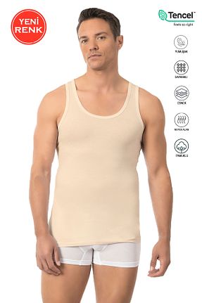 رکابی طوسی مردانه مودال - پنبه ÖZKAN underwear - کد 924544244