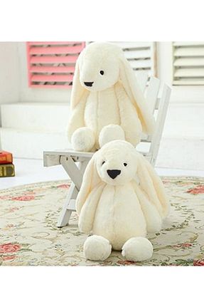 اسباب بازی مخملی سفید بچه گانه 45 cm Genel Markalar - کد 96363537