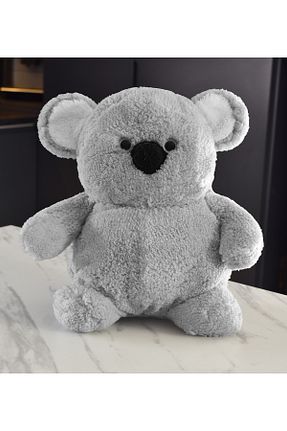 اسباب بازی مخملی طوسی زنانه 55 cm Pababo - کد 838728710