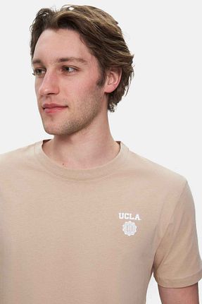 تیشرت قهوه ای مردانه رگولار Ucla - کد 924600089