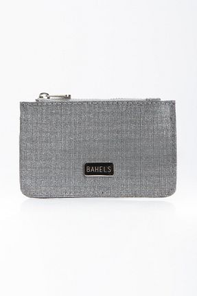 کیف پول طوسی زنانه سایز متوسط BAHELS - کد 924630195