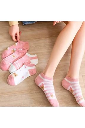 جوراب رنگی زنانه پنبه ای Esinti - کد 824508561