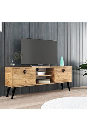 میز و پایه تلویزیون قهوه ای Suntalam ALONEX HOME - کد 372610865