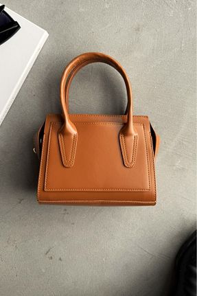 کیف پستچی قهوه ای زنانه چرم مصنوعی leonas - کد 925268581