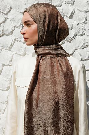 شال قهوه ای زنانه ویسکون Mooncorn - کد 924644281