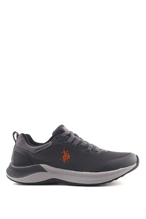 کفش اسنیکر طوسی مردانه بند دار U.S. Polo Assn. - کد 765239466