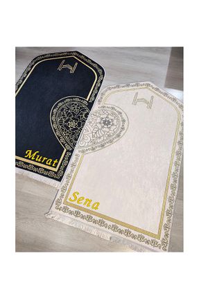 سجاده مشکی پنبه ای KEYFHOME - کد 924635021