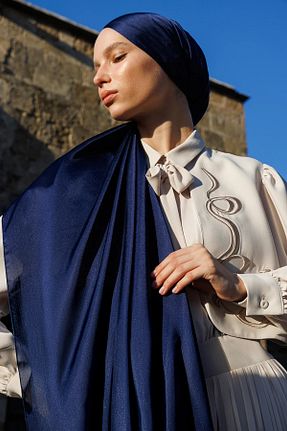 شال آبی زنانه Mooncorn - کد 927971649