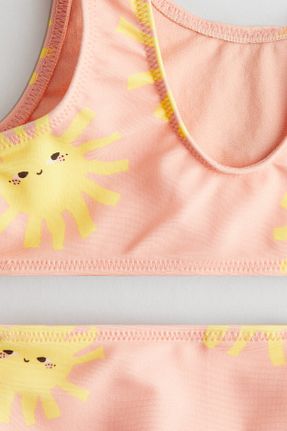 ست بیکینی صورتی بچه گانه پلی آمید H&M - کد 924654205