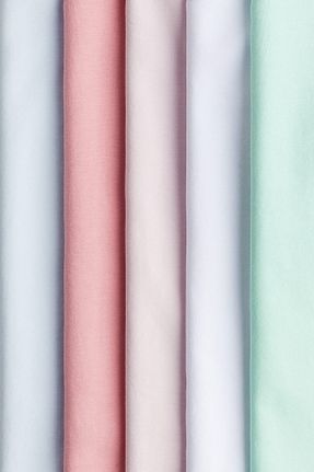 تیشرت رنگی زنانه اسلیم فیت H&M - کد 924654049