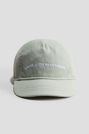 کلاه سبز بچه گانه پنبه ای H&M - کد 924654036