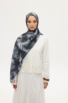 شال طوسی زنانه پنبه ای MİRSOY SCARF - کد 924657593