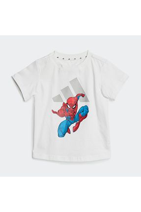 ست بالاتنه و پائین تنه سفید بچه گانه پنبه ای adidas - کد 887275776
