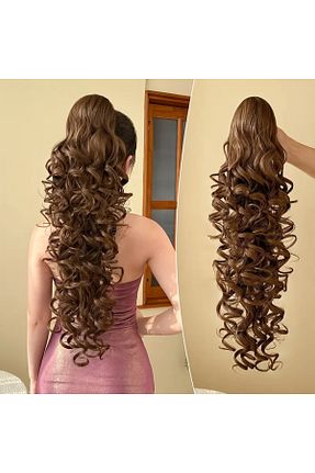کلاه گیس نارنجی AKOLİFE - کد 924658987