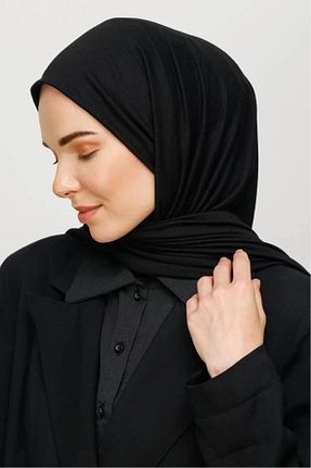 شال مشکی زنانه پنبه ای ERKANLAR - کد 924668042