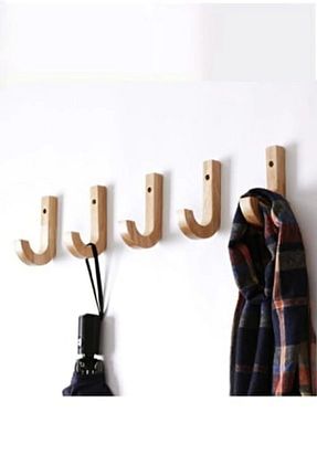 چوب لباسی بژ چوب KaleTreeWood - کد 924668411