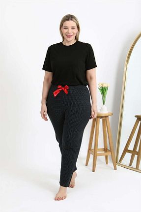 ست لباس راحتی مشکی زنانه ساده modaserdem - کد 922273528