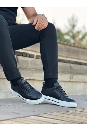 کفش کژوال مشکی مردانه پاشنه کوتاه (1 - 4 سانتی متر) ByItallanoshoes - کد 924689877