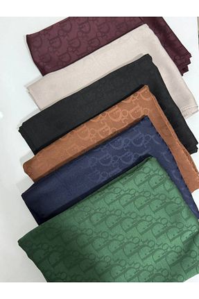 شال سبز زنانه پنبه ای Hafsa Scarfs - کد 924699604