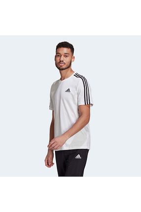 تیشرت اسپرت سفید مردانه رگولار adidas - کد 94614341