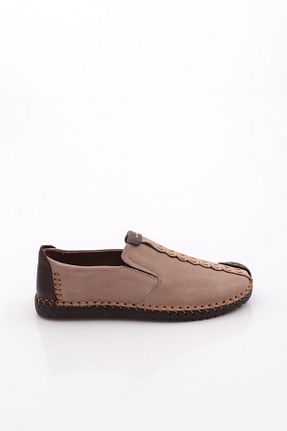 کفش کژوال طوسی مردانه چرم خالص Dgn - کد 924731792
