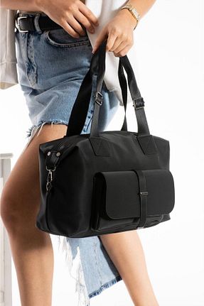 کیف دوشی مشکی زنانه ساتن Berlin bags - کد 924742043