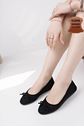 بابت مشکی زنانه چرم خالص Muggo - کد 917803189