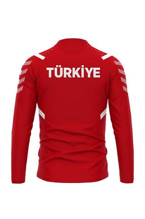 ست کرمکن اسپرت قرمز زنانه رگولار hummel - کد 925422121