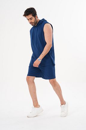 ست بالاتنه و پائین تنه آبی مردانه بافت ACTIVE MODA - کد 924751248