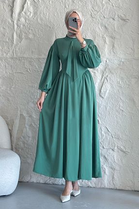 لباس حجاب سبز زنانه رگولار InStyle - کد 924768723