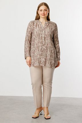 شلوار طوسی زنانه پارچه Mi Pret a Porter - کد 924772015