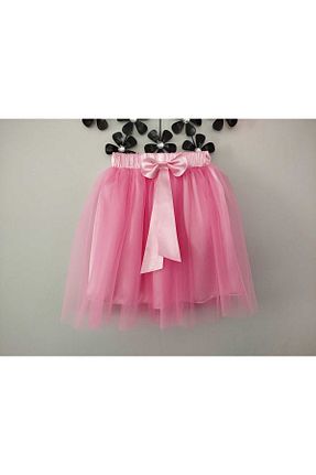 دامن صورتی بچه گانه ساتن BBA TULLE STORE - کد 924773800