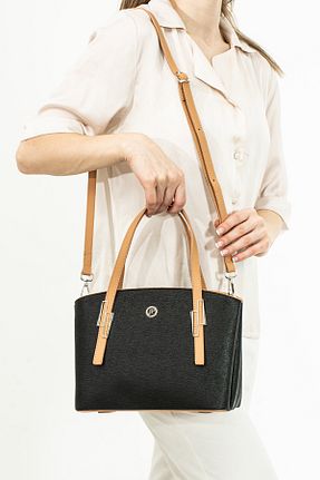 کیف دوشی مشکی زنانه چرم مصنوعی Just Polo - کد 924784592