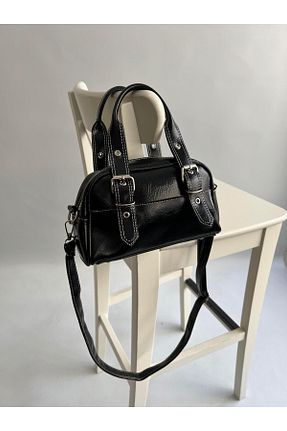 کیف دوشی مشکی زنانه چرم مصنوعی Mia Collection - کد 924782926