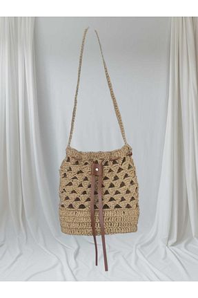 کیف دوشی بژ زنانه MODA - کد 924791204