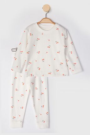 ست بالاتنه و پائین تنه رنگی بچه گانه بافت PASTEL KIDS VE BABY - کد 923948451