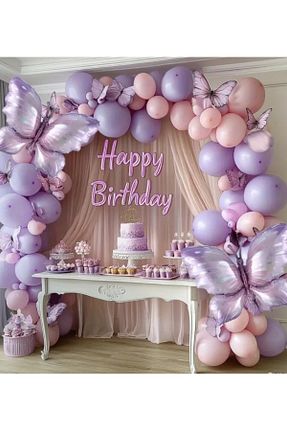 بادکنک بنفش Çemrek Süs Parti - کد 924805540