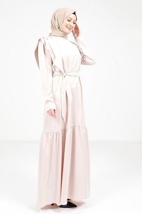 لباس حجاب طوسی زنانه رگولار Beyza - کد 924806562