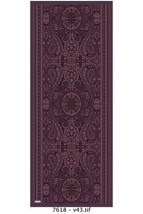 شال قهوه ای زنانه پنبه ای MİRSOY SCARF - کد 925507157