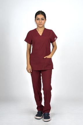 لباس کار زرشکی SEZA TEKSTİL - کد 924798367
