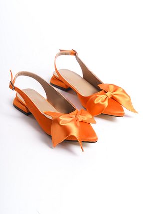 بابت نارنجی زنانه چرم مصنوعی muhhu moda - کد 924807406