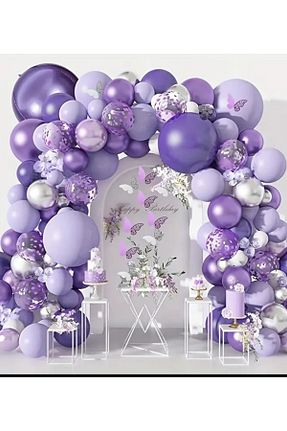 بادکنک بنفش Çemrek Süs Parti - کد 924805975