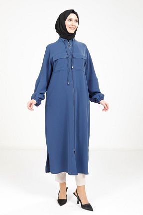 رویه حجاب سرمه ای زنانه Relaxed Beyza - کد 925513465