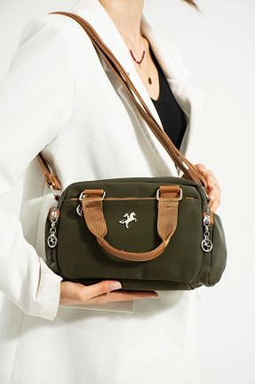 کیف دوشی خاکی زنانه چرم مصنوعی Lifonbag - کد 777271445