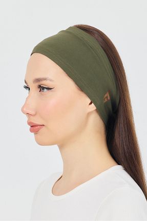 کش سر خاکی زنانه پنبه ای Butikgiz - کد 924819284