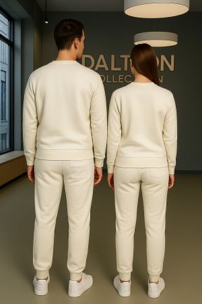 سوئیشرت بژ زنانه ساده DALTCON - کد 774400643