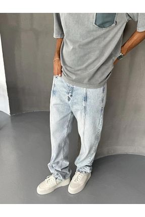 شلوار آبی مردانه پنبه ای Denim Shorty - کد 924993971