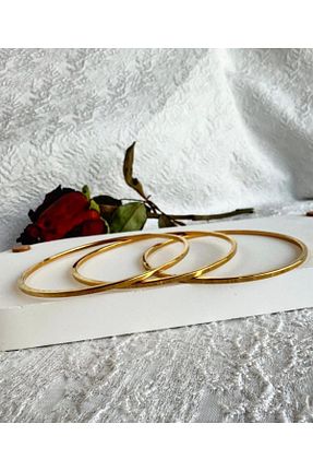 دستبند استیل (فولاد) رنگی زنانه استیل ضد زنگ stainles steel - کد 925003643