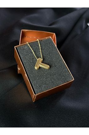 گردنبند استیل ( فولاد ) زرد زنانه استیل (فولاد) youngsem - کد 925012565